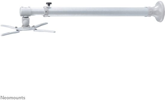 Neomounts BEAMER-W100SILVER Projektor-Wandhalterung – universell – Tiefenverstellung 73–123 cm – silber