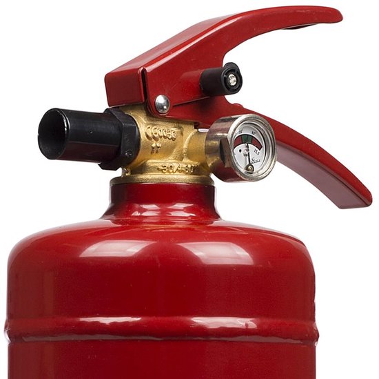 Smartwares FEX‑15120 Pulverfeuerlöscher – 2 kg – Brandklasse ABC – Inklusive Befestigungshalterung – Geeignet für zu Hause und im Auto