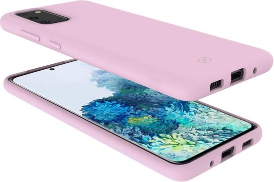 Celly Fall geeignet für Samsung Galaxy S20 - Silikon Back Cover - rosa