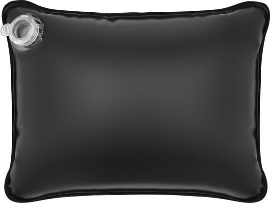 tectake® Eisbad Helsinki – Ice Bath – Sitzbad – Ø 75 x 75 cm – 320 Liter – Zusammenklappbarer Eistonnen mit Aluminiumrahmen und Abdeckung – 3-fach isoliert – Tauchbad inklusive Tragetasche, Wasserkissen und Pumpe