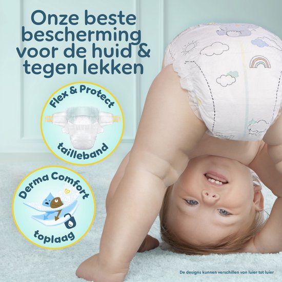 Pampers Premium Protection Größe 2 – 240 Windeln – 4 kg–8 kg – Monatsbox
