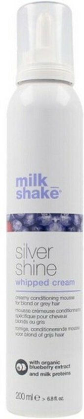Milk Shake – Schaum-Conditioner „Silver Shine“ für blondes und graues Haar (200 ml)