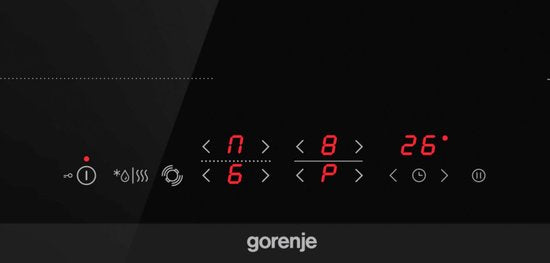 Gorenje ECT643BX Schwarz, Edelstahl, Einbaugerät, Keramik, 4 Kochzonen
