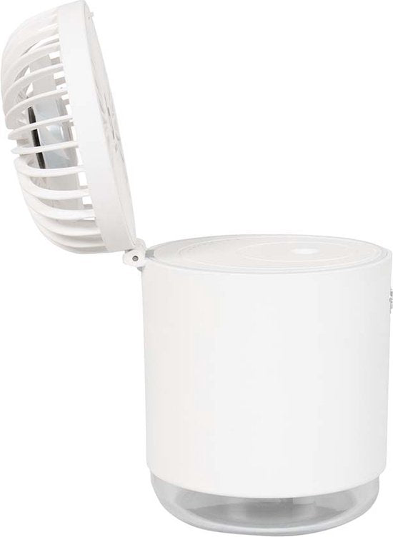 Bo-Camp – Ventilator – Mit Luftbefeuchter – Wiederaufladbar
