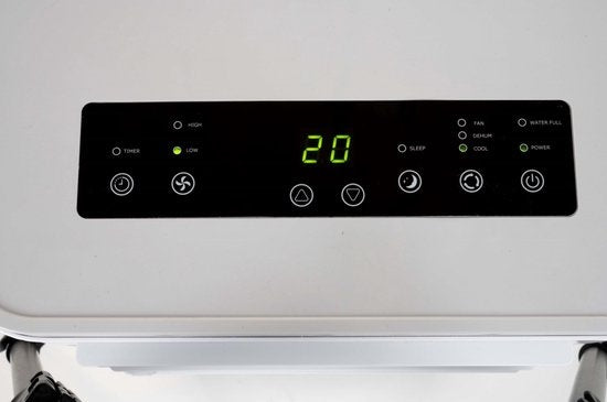 Lifetime Air Conditioning 3-in-1- Kühlen, Lüften, Entfeuchten - mit Fernbedienung und Timer - 9000 BTU