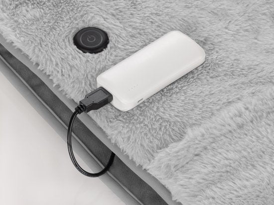 Decoways – Medisana 3-in-1-Heizdecke HB 674, 162 x 62 cm, grau