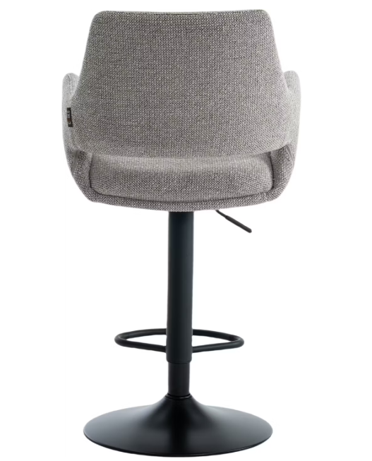 Criks Design Monza Barhocker Taupe - 2 Stück, höhenverstellbar 93-115 cm, 360° drehbar