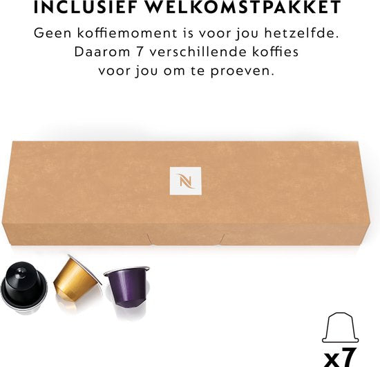 Krups Nespresso Essenza Mini XN1118 – Kaffeekapselmaschine – Schwarz – Mit Milchaufschäumer – Kompakt – Für Nespresso-Kapseln