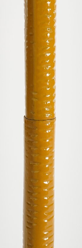 Mica Decorations Colin Beistelltisch - H58 x Ø34 cm - Recyceltes Aluminium - 100% FSC - Braun