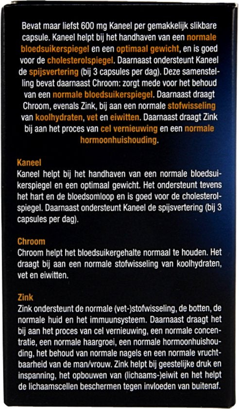 Lucovitaal Blutzucker Nahrungsergänzungsmittel - 30 Kapseln