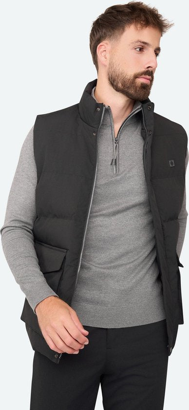 Solution Clothing Body - Bodywarmer - Jacke - Lang - Jacken - Bodywarmers - Erwachsene - Männer - Schwarz - XXL