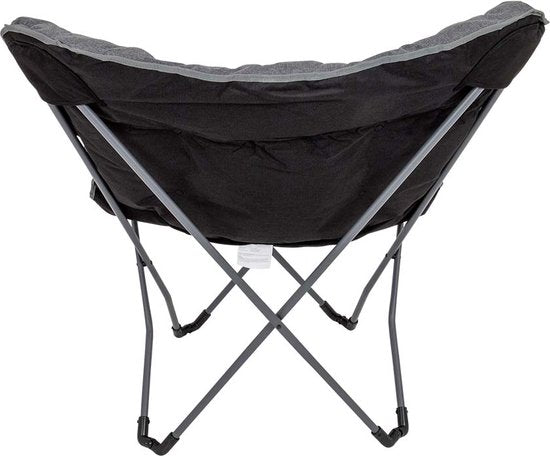 Bo-Camp – Urban Outdoor – Schmetterlingsstuhl – Redbridge – L – Oxford-Polyester – Grau