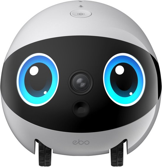 Enabot Air 2 Plus – Intelligenter Begleitroboter – 3K-HD-Kamera – Doppelte Kommunikation – Weiß