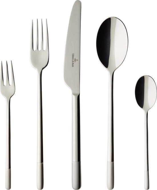 Villeroy & Boch Ella Besteck-Set Satin 30-teilig 18/10 Edelstahl