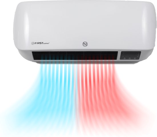 TZS First Austria 5571-3 Keramik-Wandheizkörper - Heizlüfter - Weiß