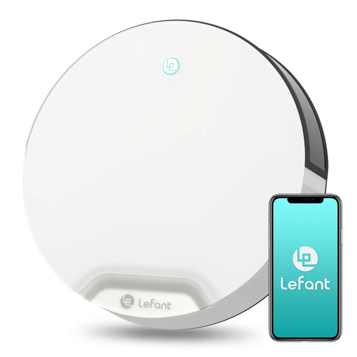 Lefant N1 Roboterstaubsauger mit Fernbedienung und Wischfunktion – 4500 Pa – Weiß