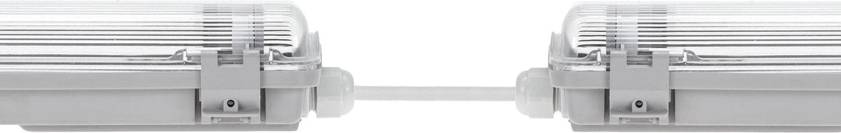 LED's Licht LED TL Leuchte + Schlauch | 2x 18W | 120 cm