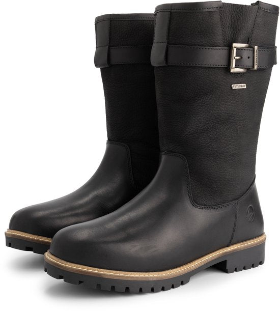Travelin' Vrangen Herren – Outdoor-Stiefel – Mit Wolle gefüttert – Schwarz