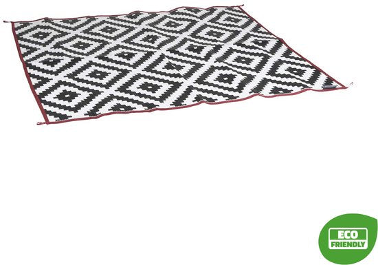 Bo-Camp – Urban Outdoor – Chill-Matte – Lewisham – XL – Schwarz/Weiß
