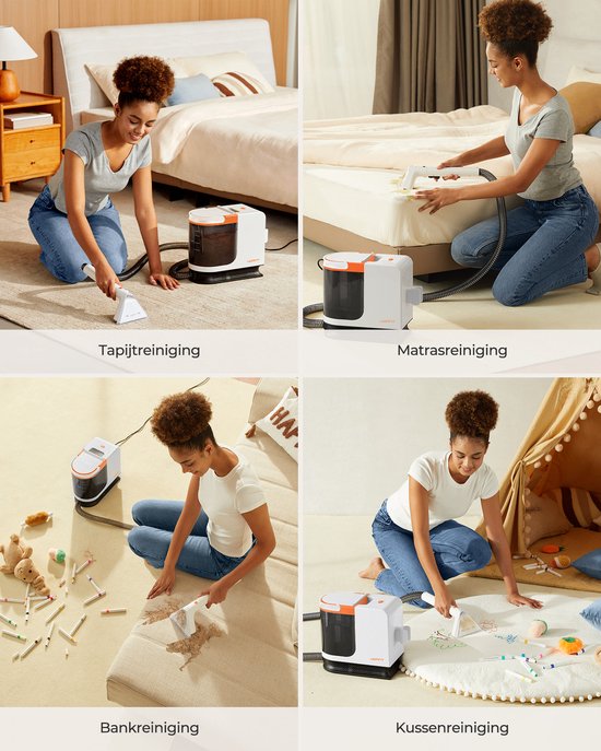 Uwant Wasch-Staubsauger B200SE 12000Pa 450W Für Zuhause und das Büro Multifunktional