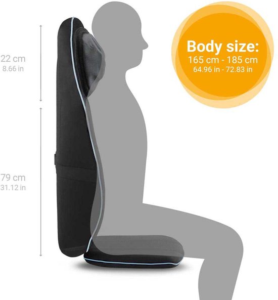 Medisana MC 825 New Generation Massagekissen Blau
