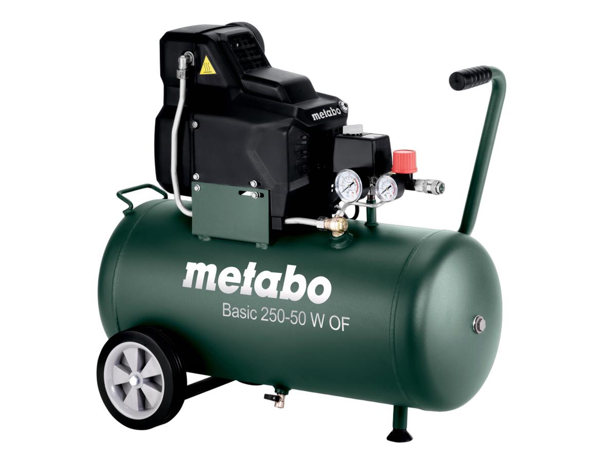 Metabo Kompressor Basic 250-50 W – Kompakt und leistungsstark – 50 Liter