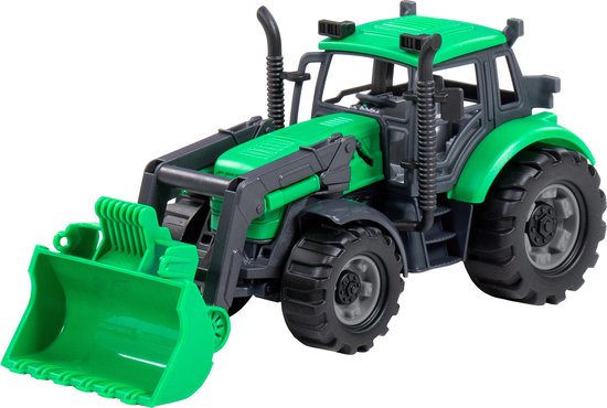 Sonstige Marken: Farmer-Reibungstraktor + Lader, grün/schwarz