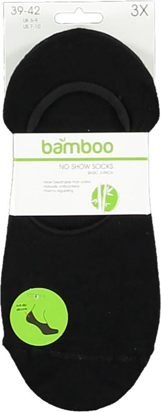3 Paar No Show Low Trainer Socken - Füßlinge Strümpfe Füße - 38 - Schwarz