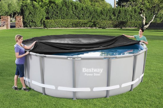 Pondabdeckungs-Shop – Bestway® Flowclear Cover Rund 460/488