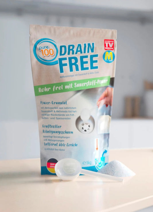 Pure100 DrainFree Abflussreiniger 1 kg