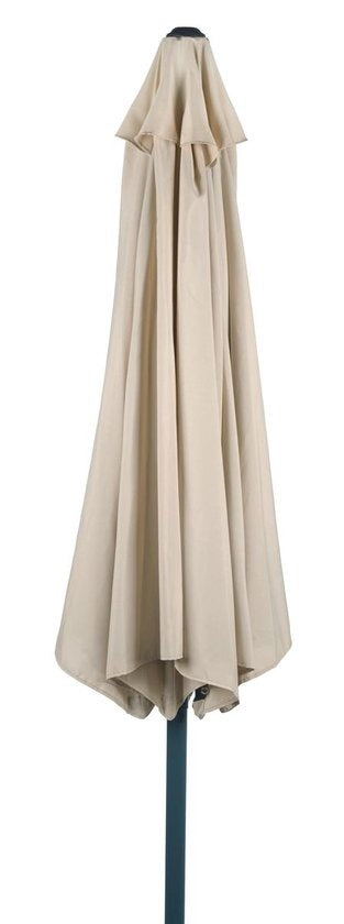 Lifetime Garden Sonnenschirm - Stockschirm - Ã˜300 cm - champagner/beige - mit Kurbel