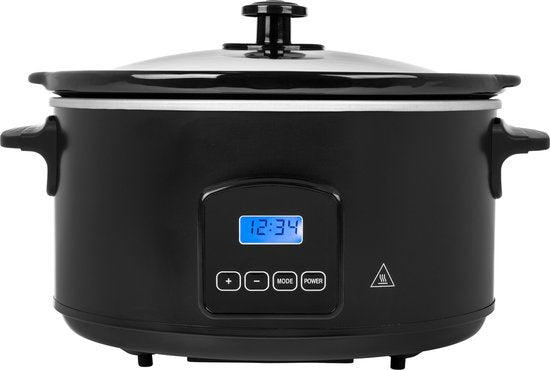 Tristar Slow Cooker 180 W – VS-3920 – 4,5 l – Keramik-Inneneinsatz – Schwarz