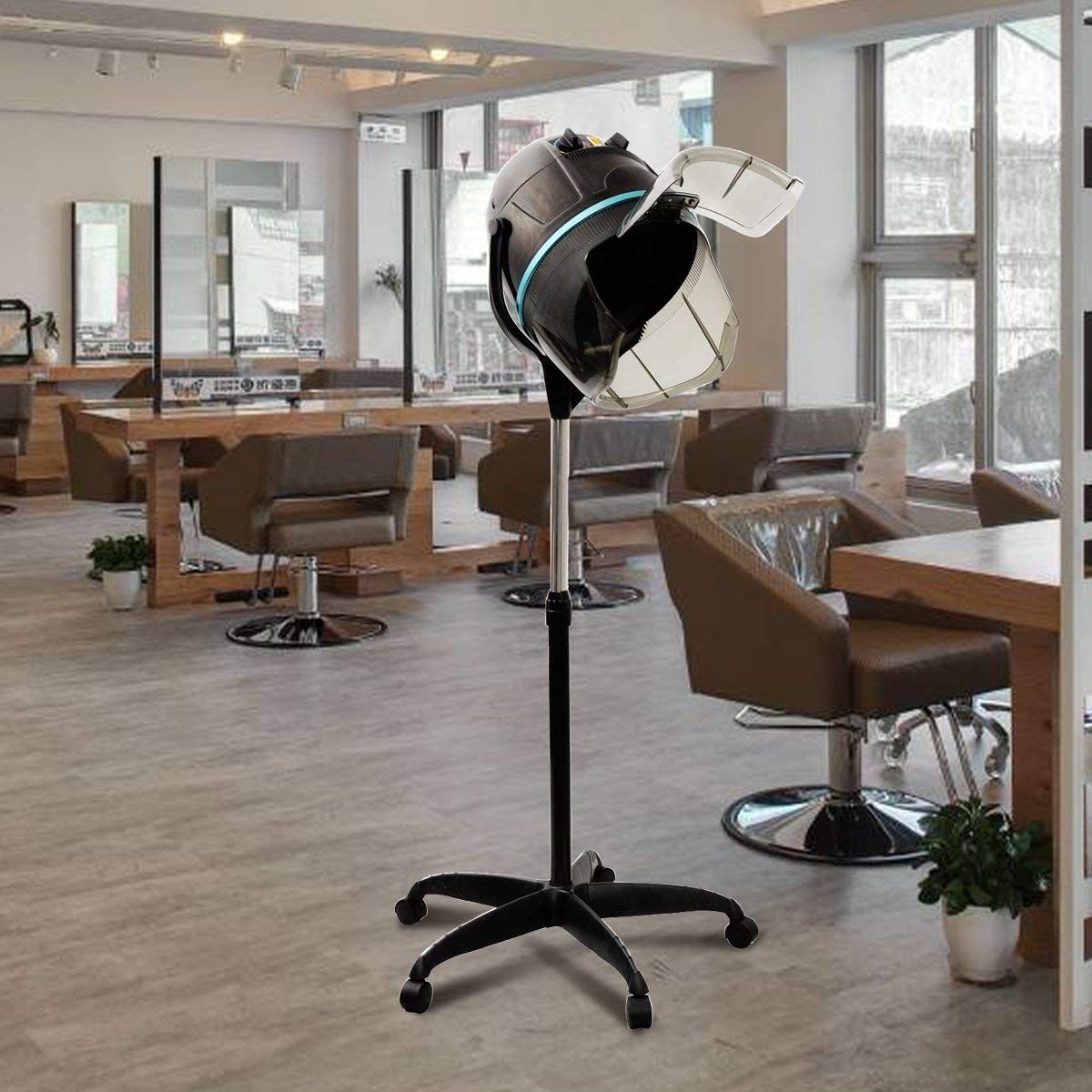 Coast Professional Haartrockner - 1050W - einstellbare Höhe - Timer-System - Schwarz