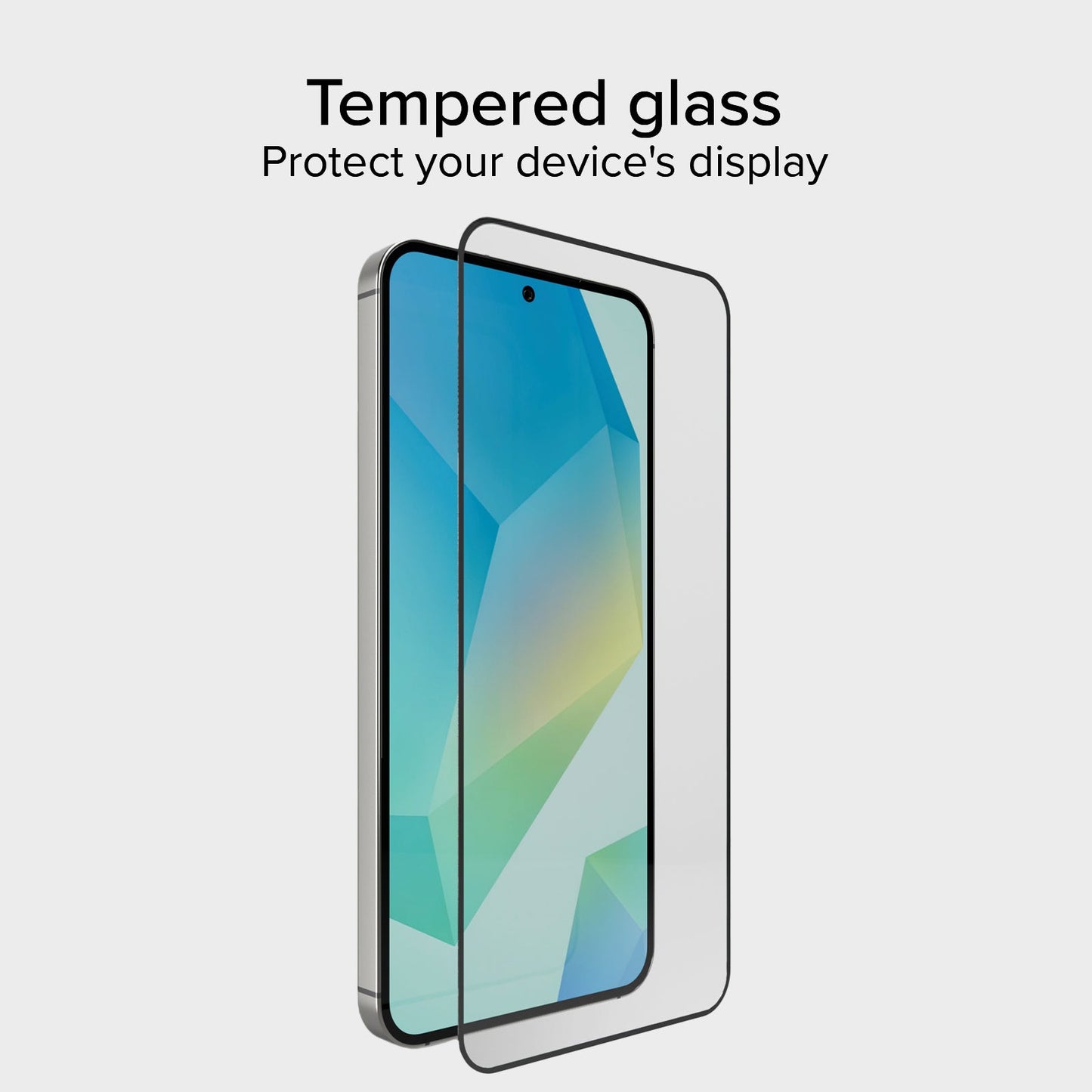 SBS Displayschutzfolie für Samsung Galaxy S24/ S25 - gehärtetes Glas - kratzfest
