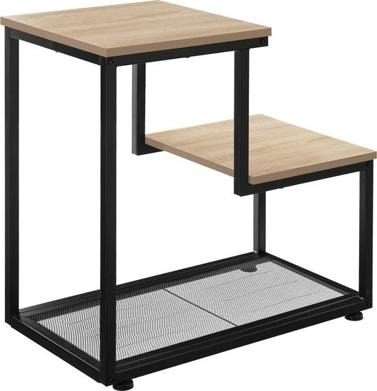 tectake -Beistelltisch Halifax - Couchtisch - Industrieleuchte - 404272