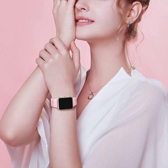 Podec Smartwatch - Silikonband Mehrfarbig 6er Set - Passend für Apple Watch - Band Passend für iWatch 38 / 40/ 41 mm - Passend für Series 1/2/3/4/5/6/7/SE