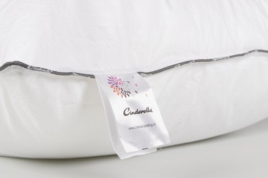 Cinderella Classic Kopfkissen – Schlafkissen – Ideal für Seitenschläfer – 60 x 70 – Weich