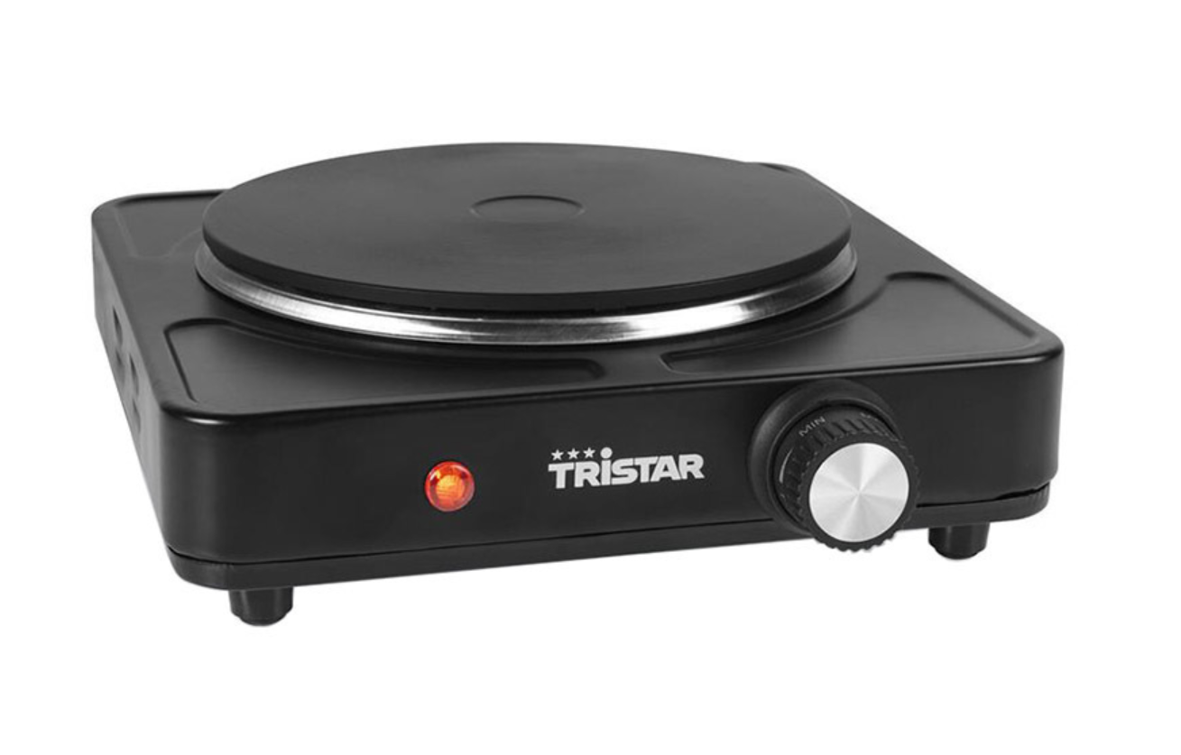 Tristar KP-6151KL Kochplatte 1500 W – Ø 18,5 cm – Schwarz