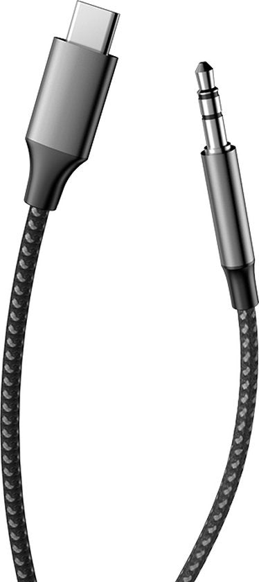 Drivv. USB C zu AUX Kabel - Nylon - 1 Meter