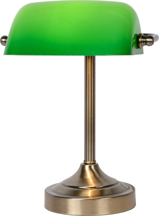Lucide BANKER – Schreibtischlampe – 1xE14 – Bronze
