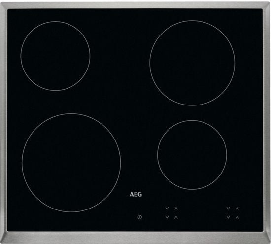 AEG HK624000XB Schwarz Einbau-Halogenleuchte 4 Zonen