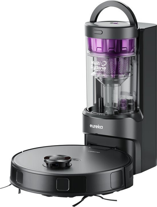 Eureka E20 plus Black – Staubsaugerroboter mit Wischfunktion