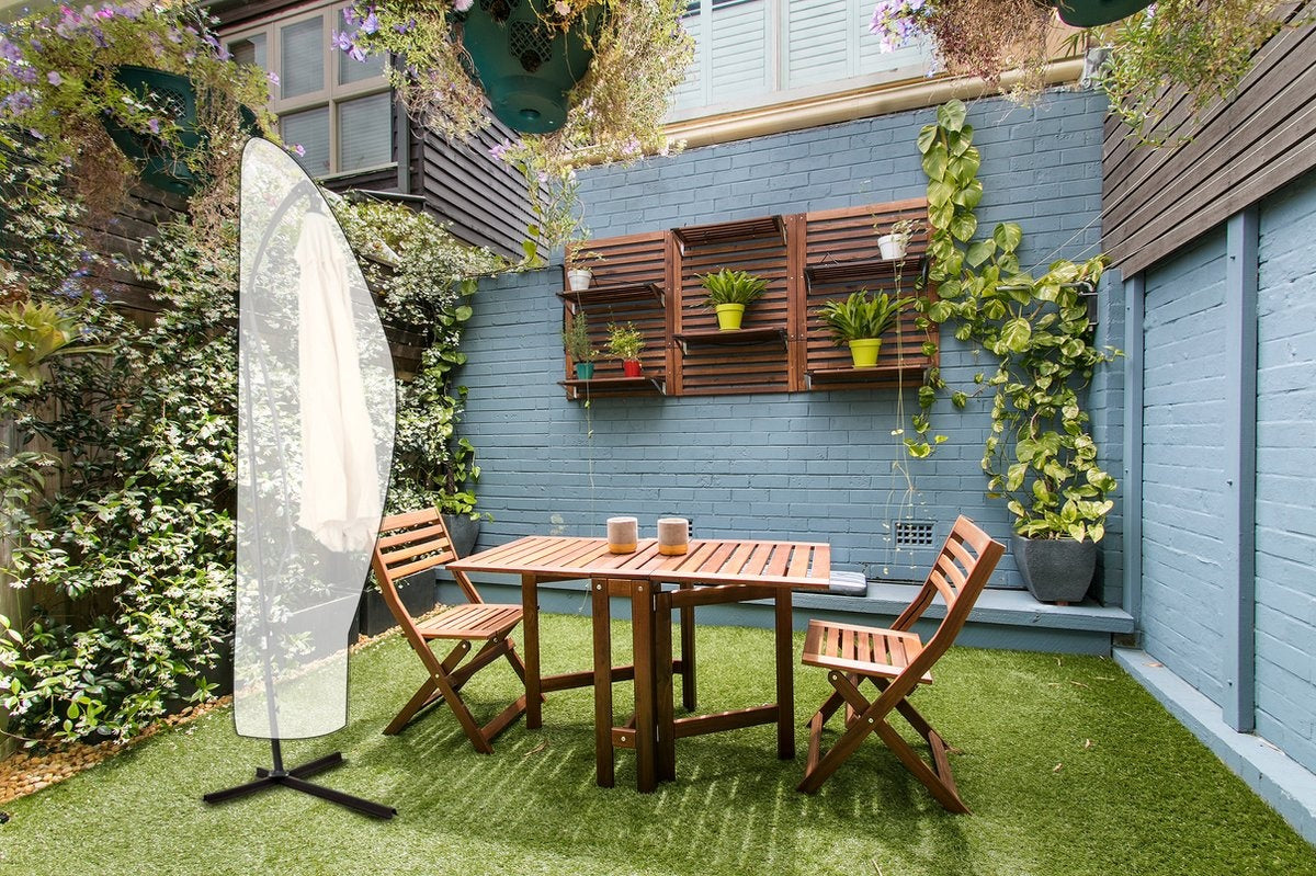Kinzo Garden Sonnenschirmhülle - 265 x 70 cm - für hängenden Sonnenschirm - Polyester