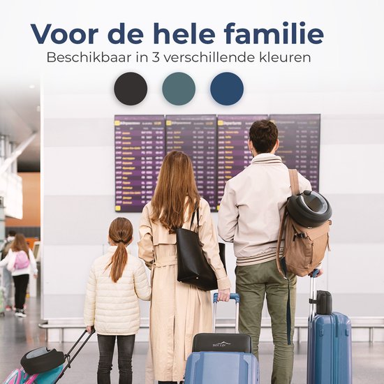 Best Life Nackenkissen Airplane - Reisekissen Auto - Memory Foam - Grün