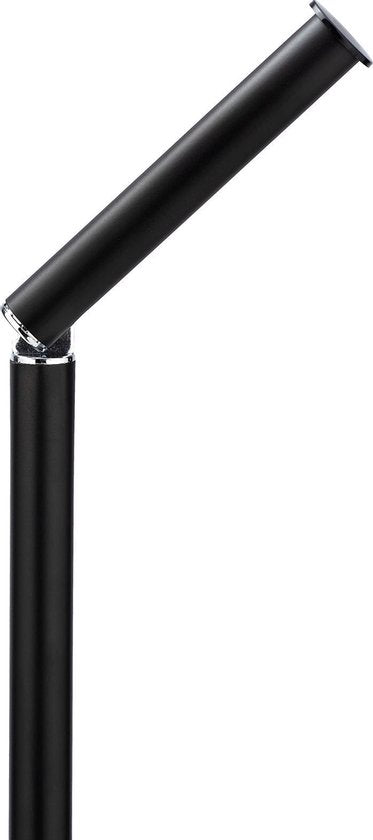 WENKO Toilettenpapierhalter 2-in-1, schwarz, Stahl – Halter für Ersatzrollen – Freistehender Toilettenpapierhalter – Stand-Toilettenpapierhalter – Schwarz