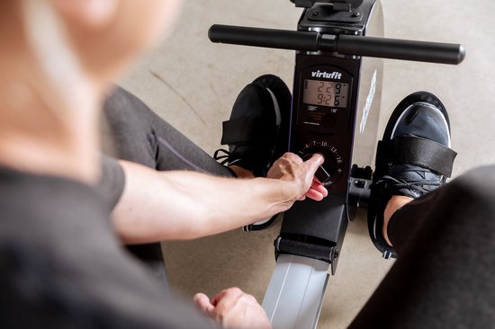 VirtuFit Stroker 100i Rudergerät - Rudergerät - Rudergerät für zu Hause - zusammenklappbar - Rudertrainer - 16 Widerstandsstufen