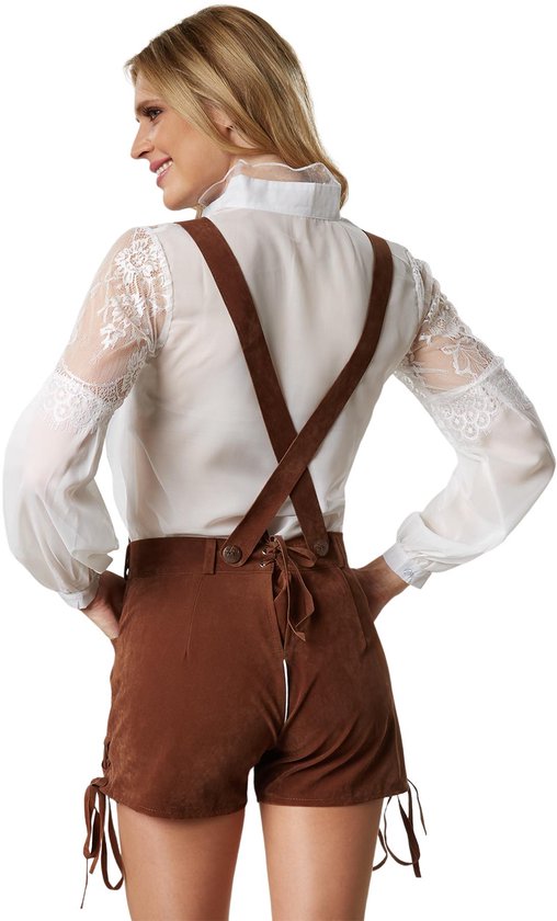 Dressforfun Faschingskostüm Lederhose Ammersee – Damen – Größe L