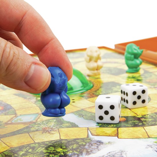 Spin Master Games „Jumanji Deluxe“, eine fesselnde elektronische Version des klassischen Abenteuer-Brettspiels, jetzt mit Licht und Sound