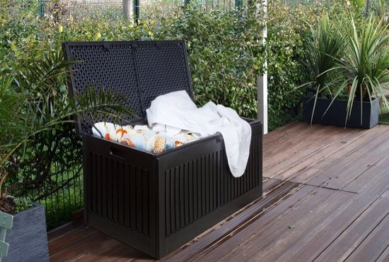 Hortensus Storage Box & Bench - 270 Liter - Wasserfest