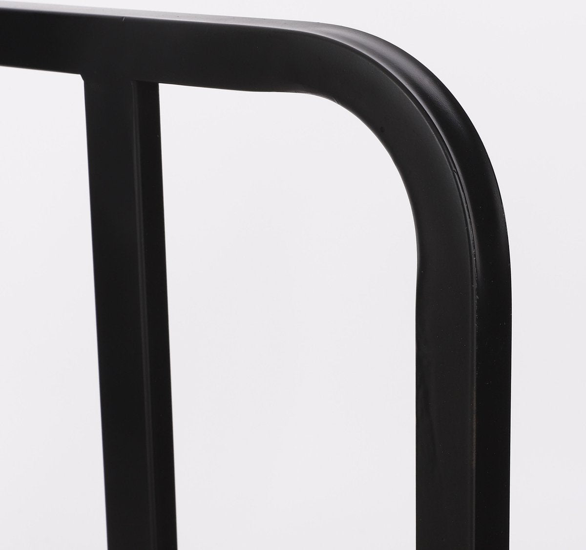 Mica Decorations Celo Lounge Sofa Eckelement - 83x83x78 cm - Schwarzes Metall